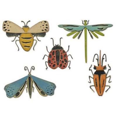 Sizzix Thinlits Die Set - Funky Insects